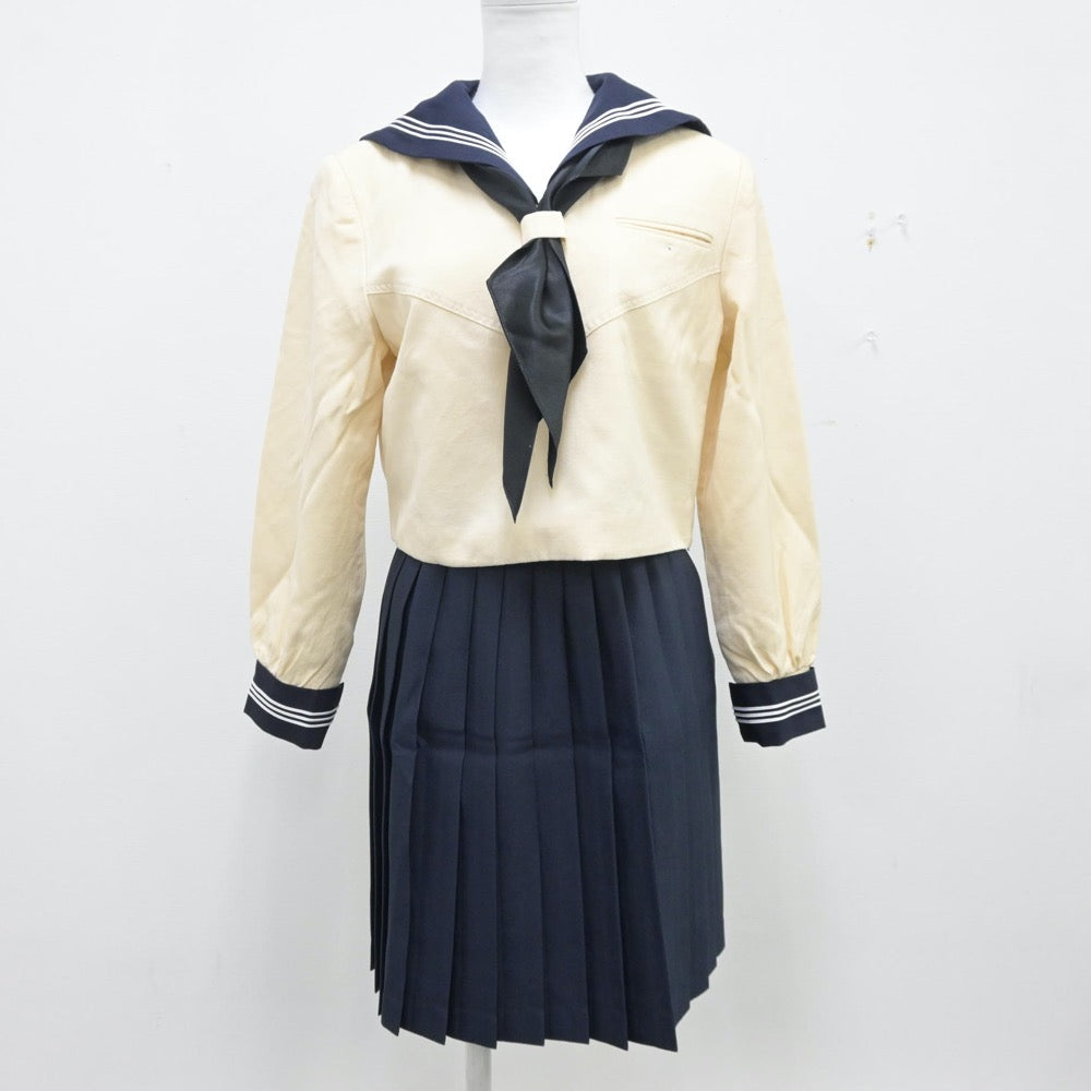 中古制服】東京都 国学院久我山高等学校 女子制服 5点（セーラー服