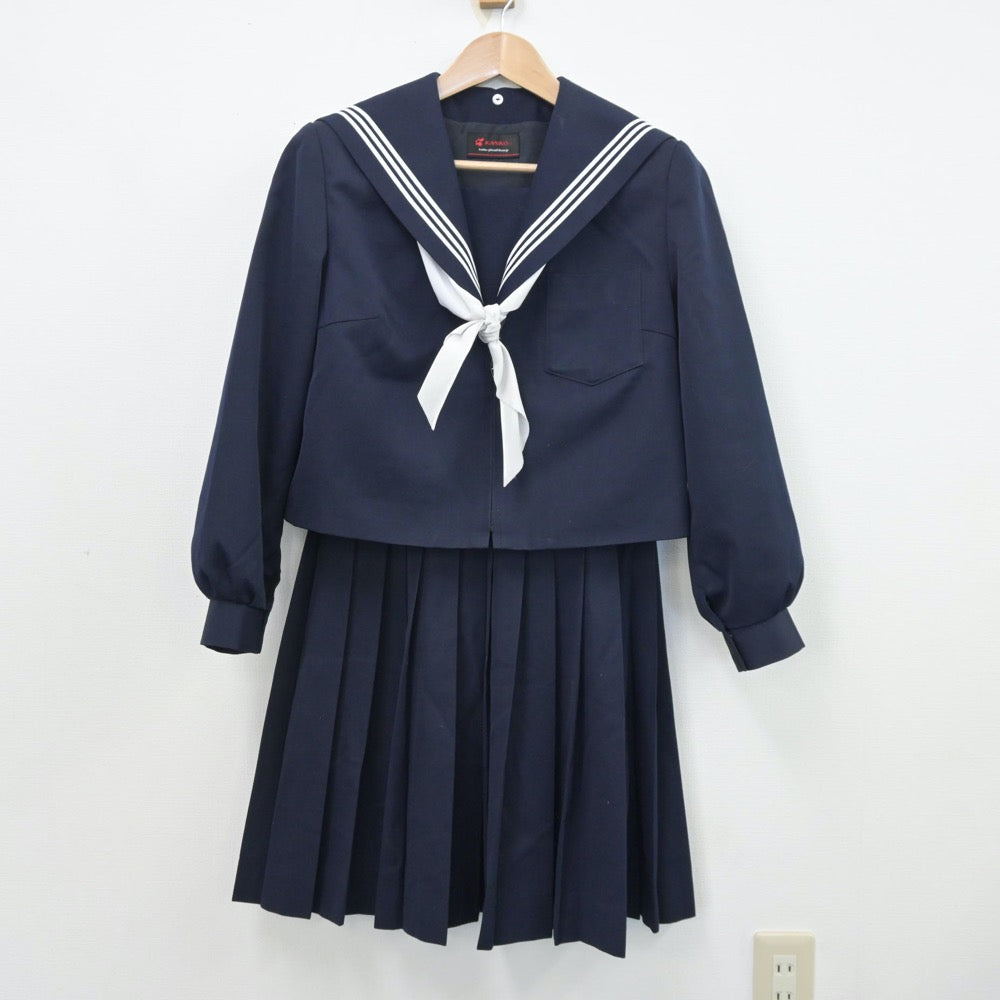 中古制服】愛知県 美川中学校 女子制服 3点（セーラー服・スカート）sf013409【リサイクル学生服】 | 中古制服通販パレイド