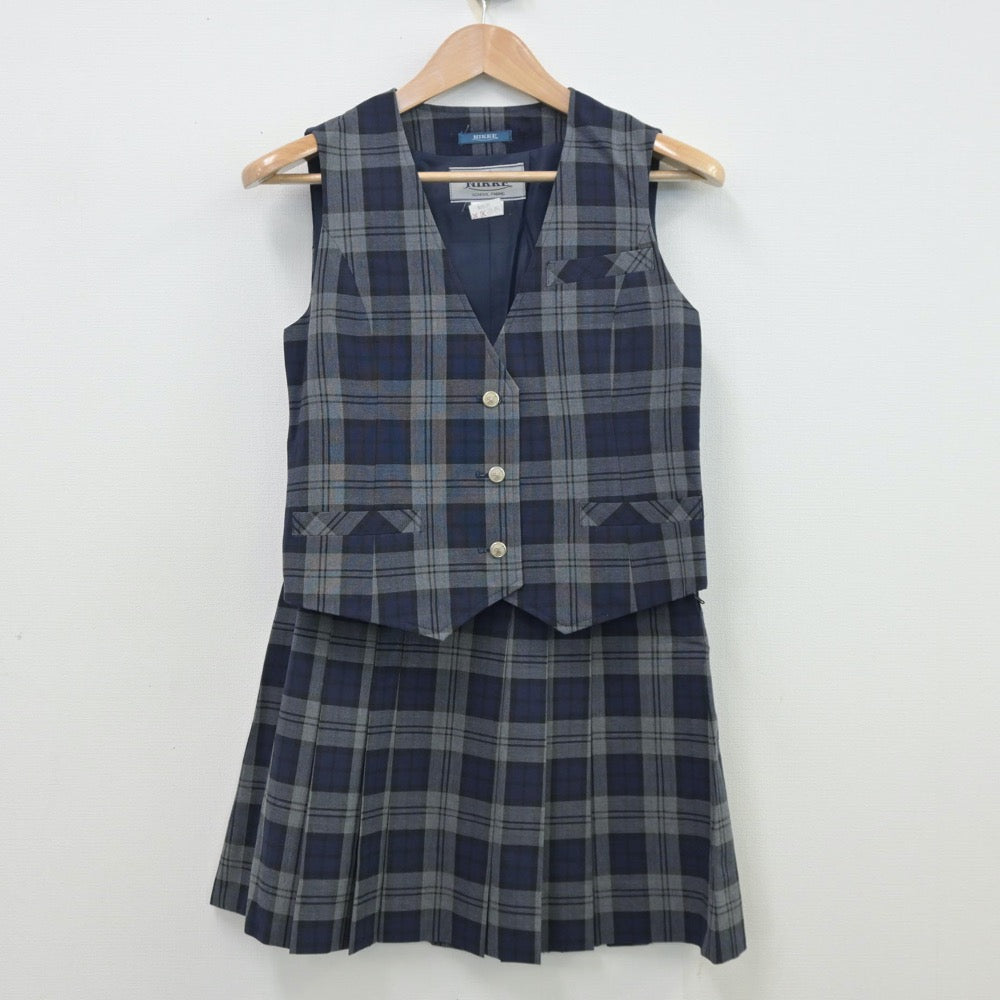 中古制服】大阪府 近畿大学附属高等学校 女子制服 2点（ベスト