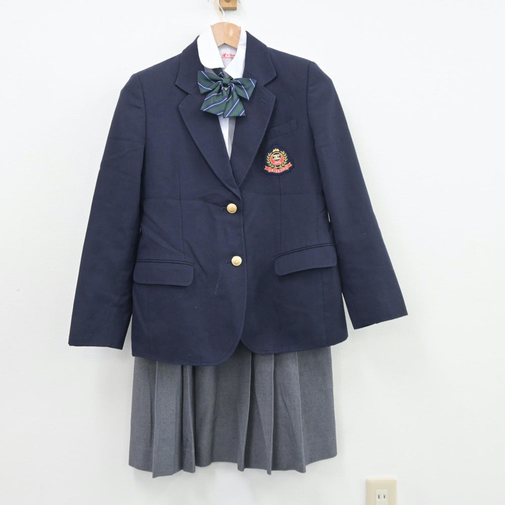 中古制服】広島県 駅家中学校 女子制服 4点（ブレザー・シャツ・スカート）sf013461【リサイクル学生服】 | 中古制服通販パレイド