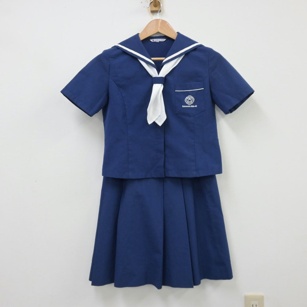 中古制服】熊本県 熊本信愛女学院中学校 女子制服 3点