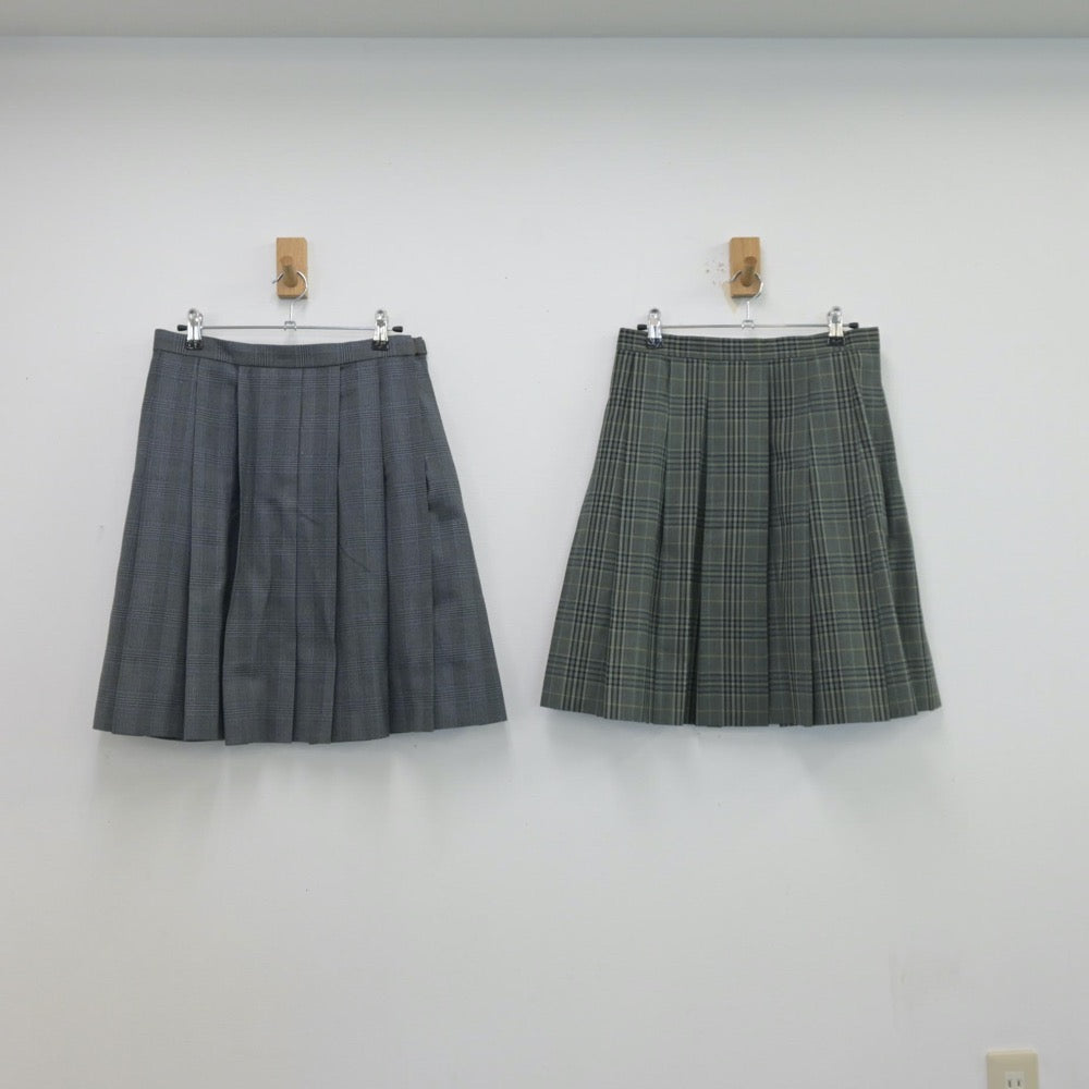 慶應女子 スカート 中古制服】神奈川県 慶應義塾湘南藤沢高等部 女子制服 2点（スカート）sf013973【リサイクル学生服】 | 中古制服通販パレイド