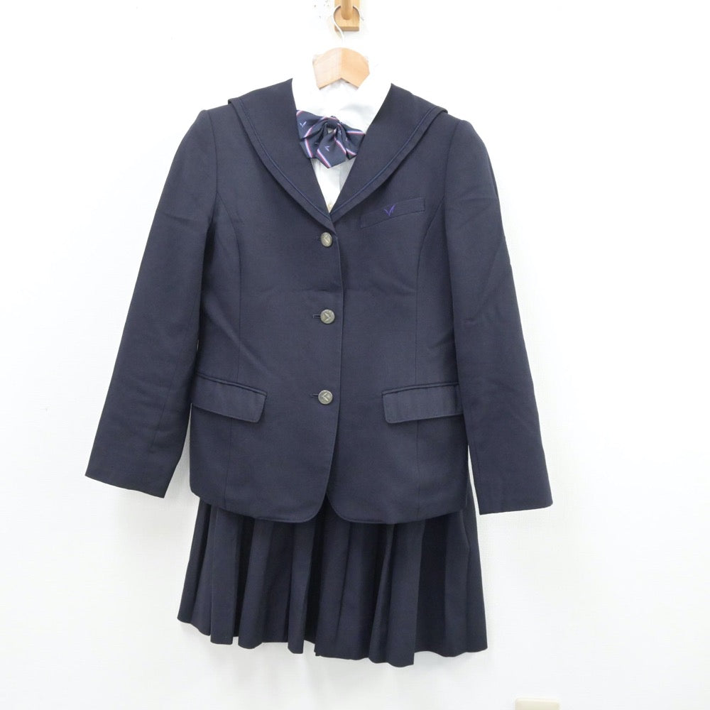 中古制服】東京都 明治大学付属明治中学・高等学校 女子制服 5点（ブレザー・シャツ・スカート）sf014027【リサイクル学生服】 | 中古制服 通販パレイド