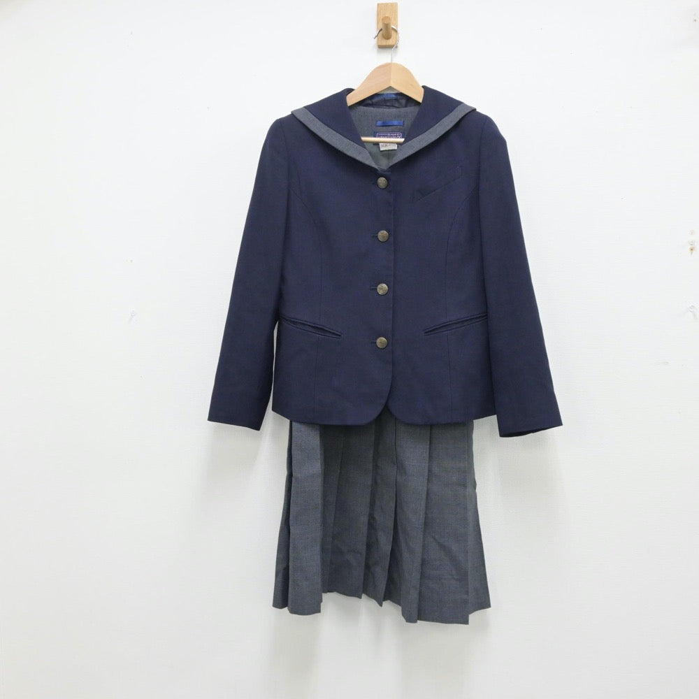 中古制服】大阪府 宣真高等学校 女子制服 2点（ブレザー・ジャンパースカート）sf014224【リサイクル学生服】 | 中古制服通販パレイド