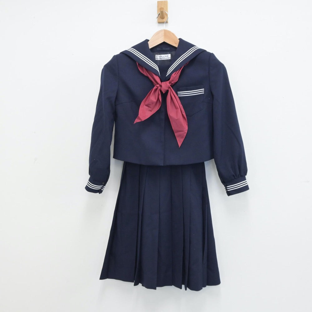 中古制服】青森県 八戸市立第一中学校 女子制服 3点（セーラー服・スカート）sf014303【リサイクル学生服】 | 中古制服通販パレイド