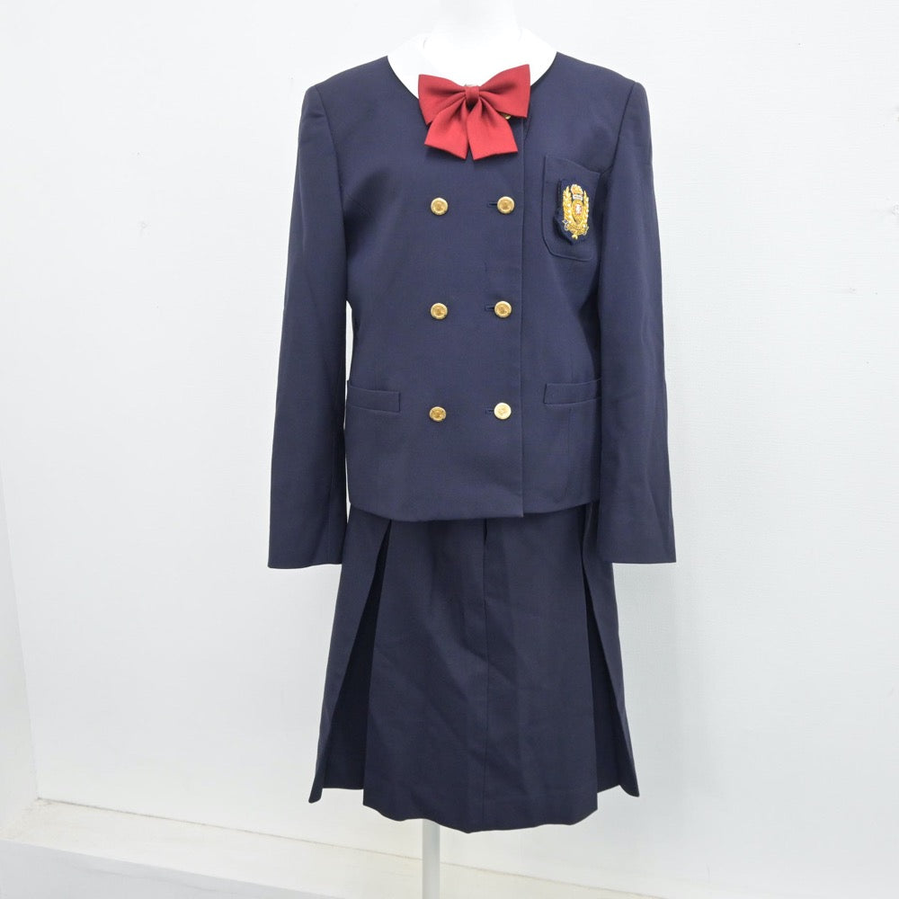 未使用品 非売品 甲子園学院 制服 ファスナートップ 女子中学生 女子