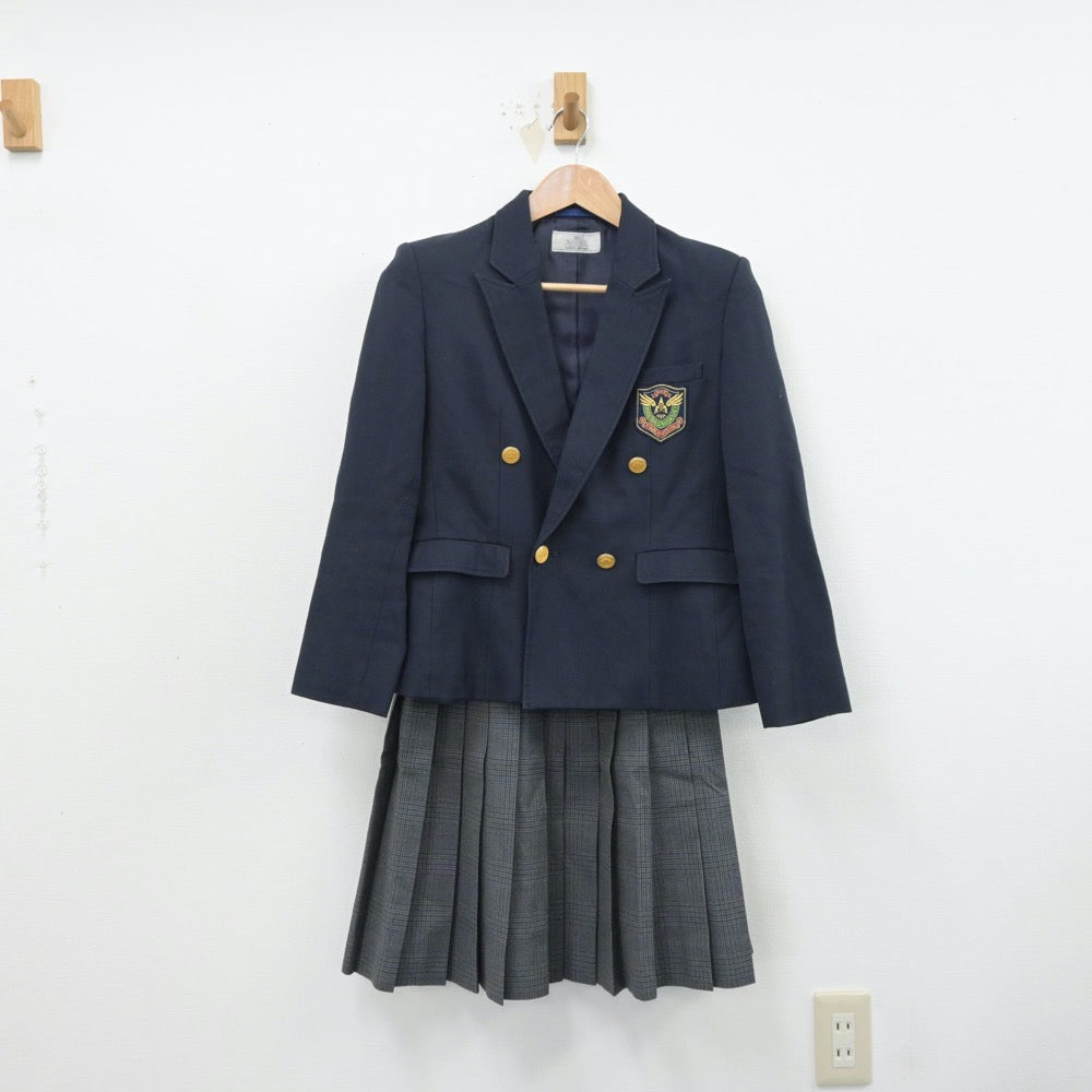 中古制服】群馬県 前橋育英高等学校 女子制服 3点（ブレザー