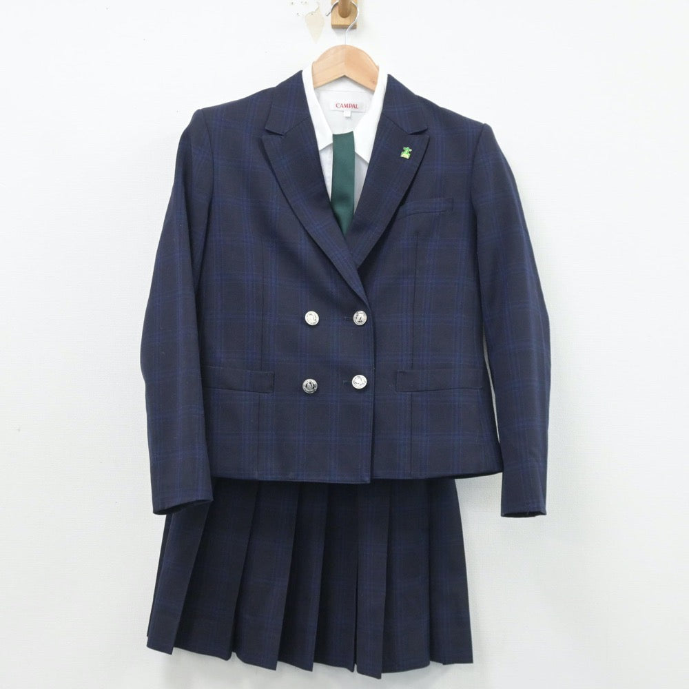 中古制服】北海道 帯広南商業高等学校 女子制服 7点（ブレザー・シャツ・ベスト・スカート）sf014439【リサイクル学生服】 | 中古制服通販パレイド