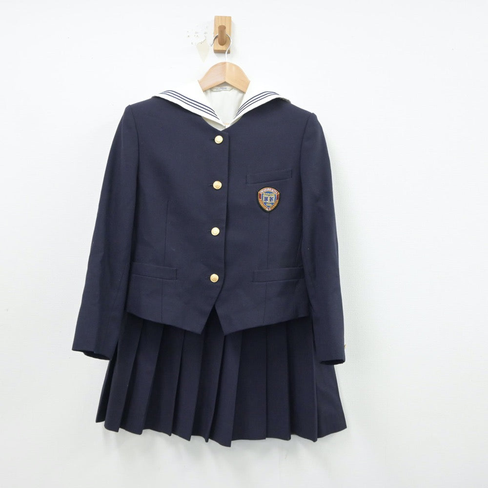 中古制服】北海道 帯広北高等学校 女子制服 3点（ブレザー・セーラー服・スカート）sf014873【リサイクル学生服】 | 中古制服通販パレイド