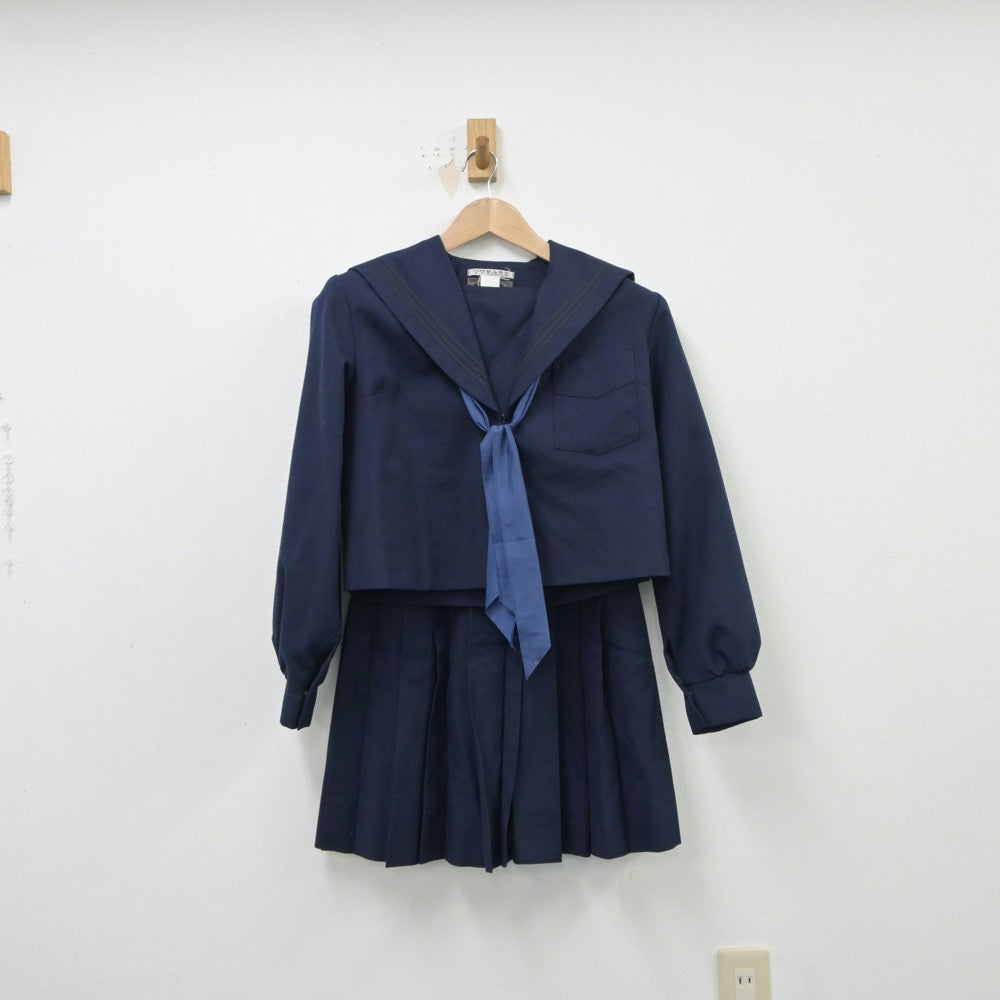 中古制服】大阪府 八尾高等学校 女子制服 3点（セーラー服・スカート）sf015405【リサイクル学生服】 | 中古制服通販パレイド