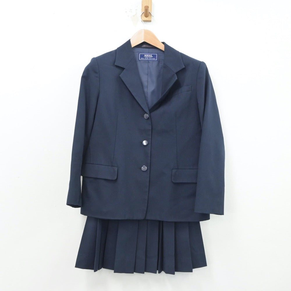 【中古】神奈川県 神奈川県立多摩高等学校 女子制服 3点（ブレザー・ベスト・スカート）sf015855