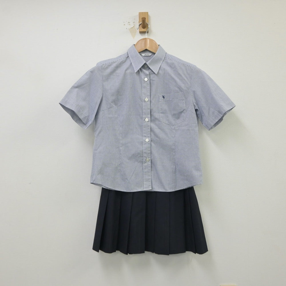 中古制服】神奈川県 横浜清風高等学校 女子制服 2点（シャツ・スカート）sf016088【リサイクル学生服】 | 中古制服通販パレイド