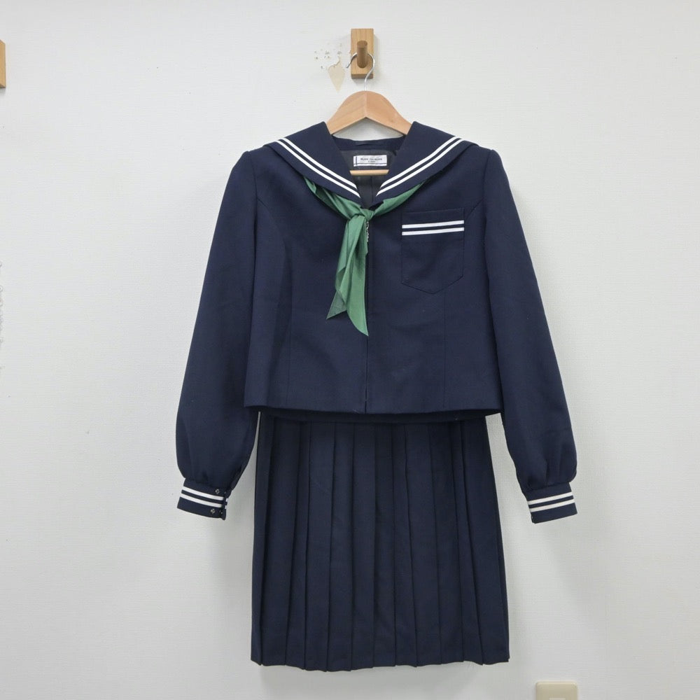 中古制服】岡山県 宇野中学校 女子制服 3点（セーラー服・スカート）sf016297【リサイクル学生服】 | 中古制服通販パレイド