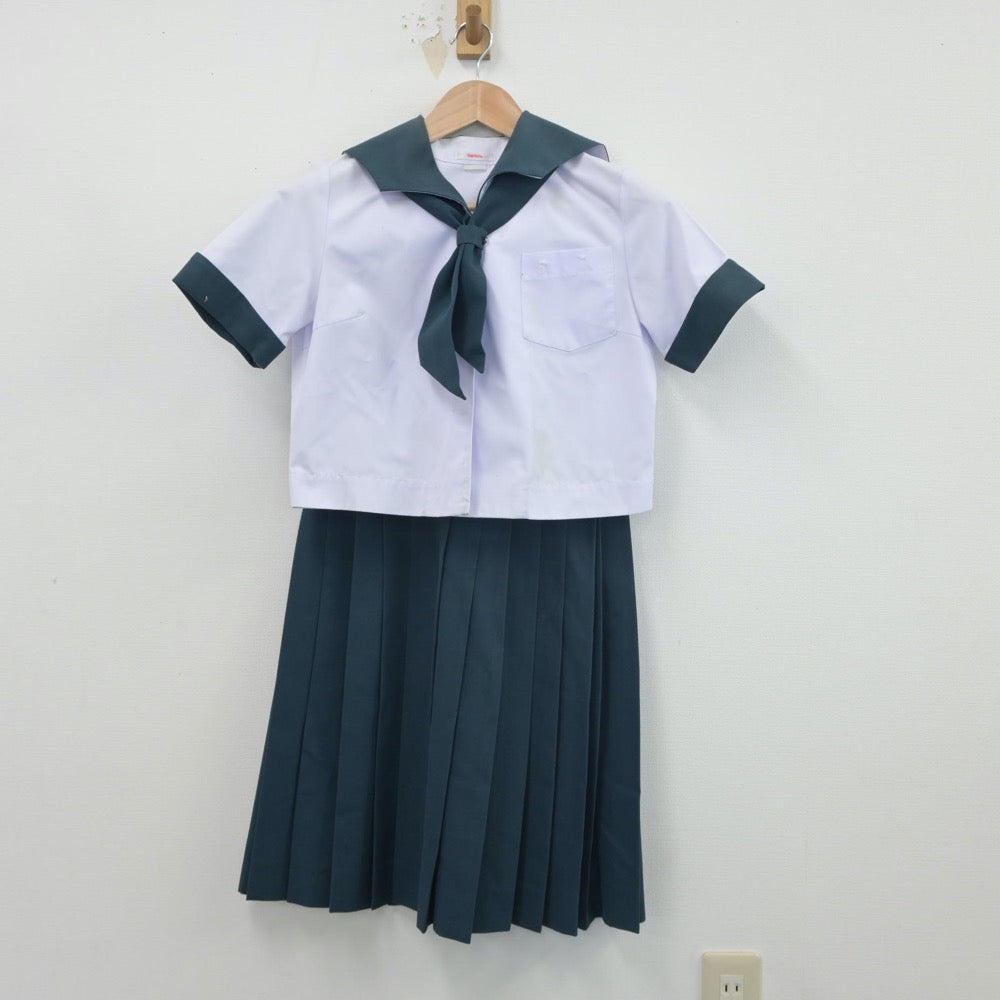 中古制服】鹿児島県 鹿児島大学教育学部附属中学校 女子制服 3点（セーラー服・スカート）sf016437【リサイクル学生服】 | 中古制服通販パレイド