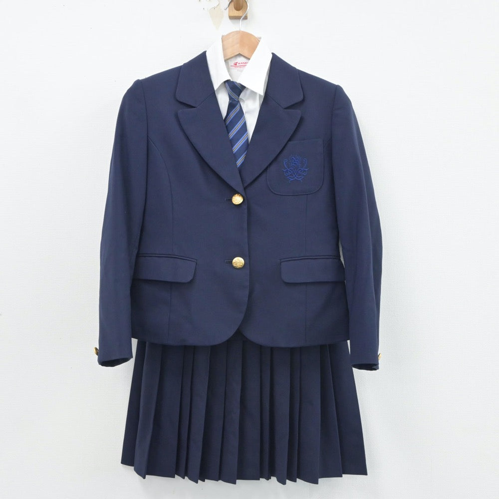 中古制服】神奈川県 日本大学高等学校 女子制服 5点（ブレザー・シャツ・ニット・スカート）sf016453【リサイクル学生服】 | 中古制服通販パレイド