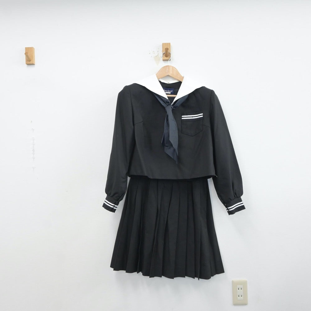 中古制服】栃木県 足利短期大学附属高等学校 女子制服 5点（セーラー服・セーラー服・ニット・スカート）sf016791【リサイクル学生服】 | 中古制服 通販パレイド