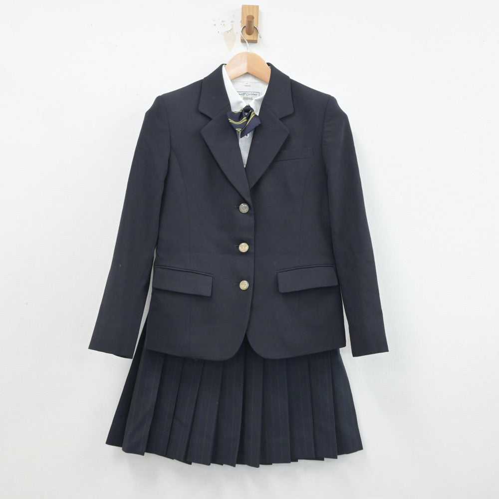 中古制服】富山県 龍谷富山高等学校 女子制服 5点（ブレザー・シャツ・ニット・スカート）sf016968【リサイクル学生服】 | 中古制服通販パレイド