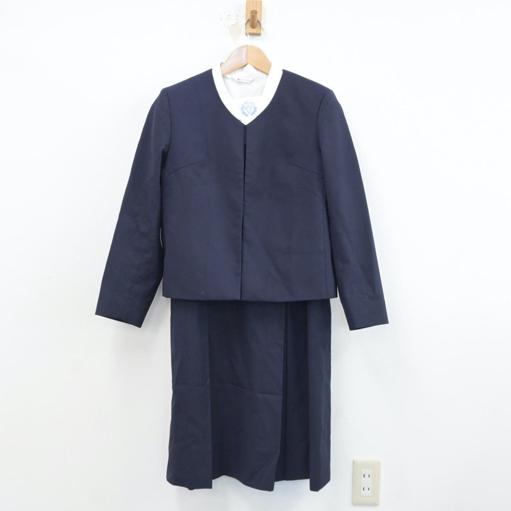 中古制服】兵庫県 百合学院高等学校 女子制服 6点（ブレザー・シャツ・ニット・ジャンパースカート）sf017136【リサイクル学生服】 | 中古制服 通販パレイド