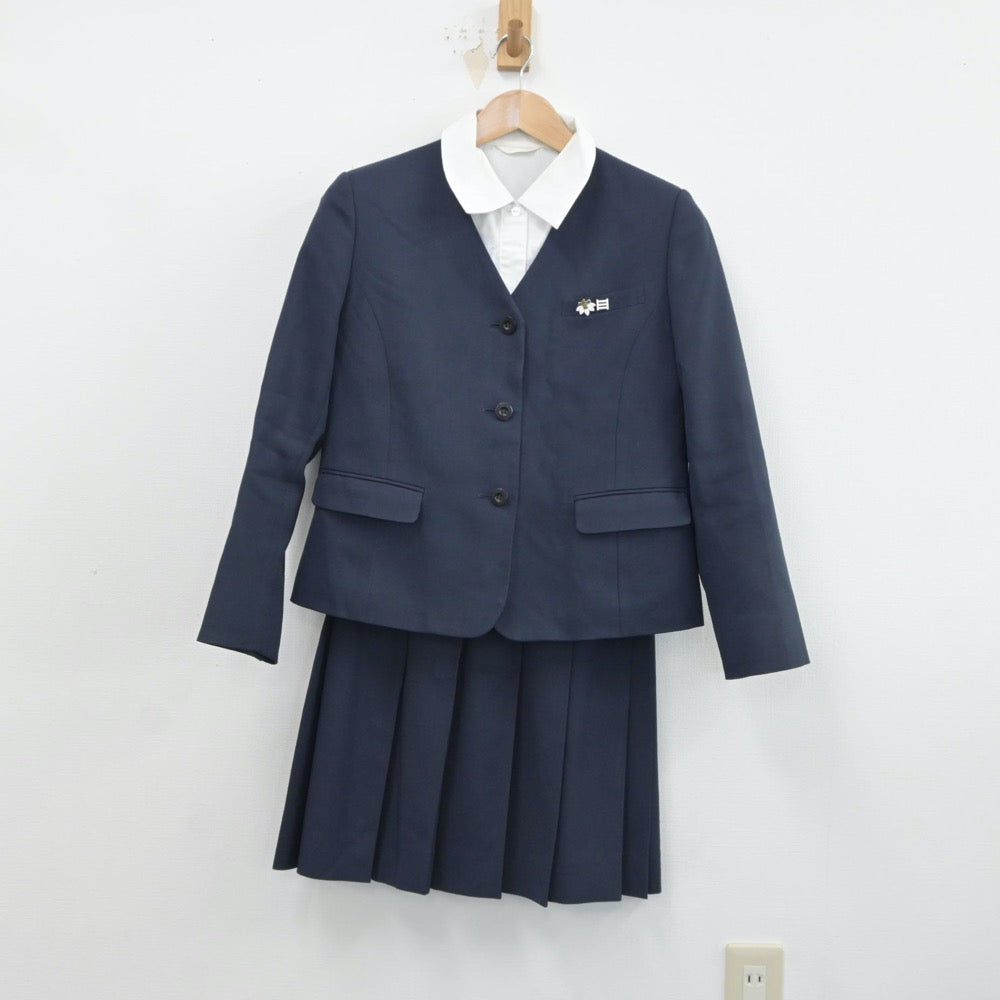 中古制服】福岡県 久留米高等学校 女子制服 4点（ブレザー・シャツ・ニット・スカート）sf017259【リサイクル学生服】 | 中古制服通販パレイド