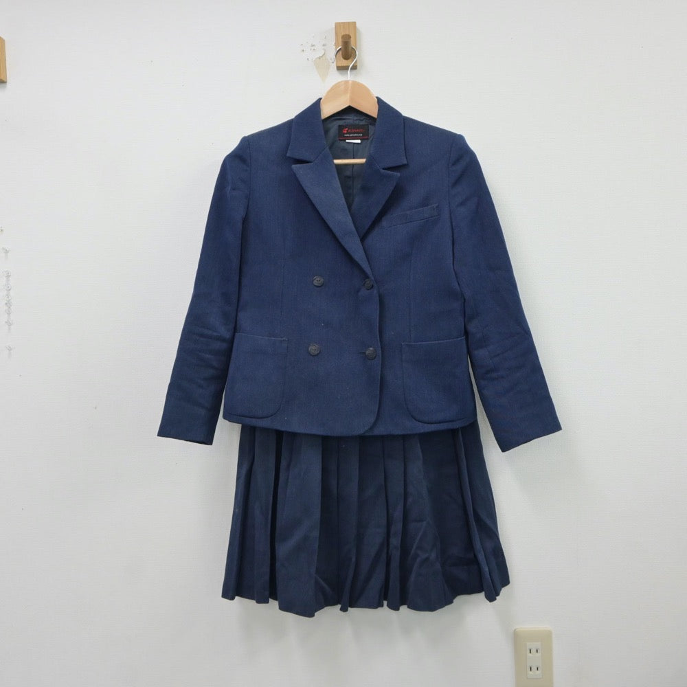 【中古】長崎県 長崎県立長崎北高等学校 女子制服 3点（ブレザー・ニット・スカート）sf017447