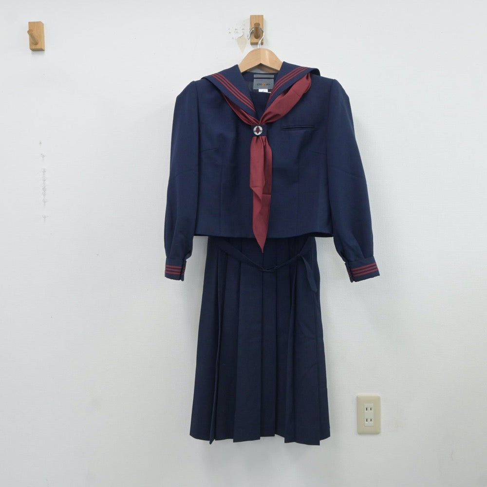 中古制服】埼玉県 大谷中学校 女子制服 4点（セーラー服・ジャンパースカート・ニット）sf017592【リサイクル学生服】 | 中古制服通販パレイド