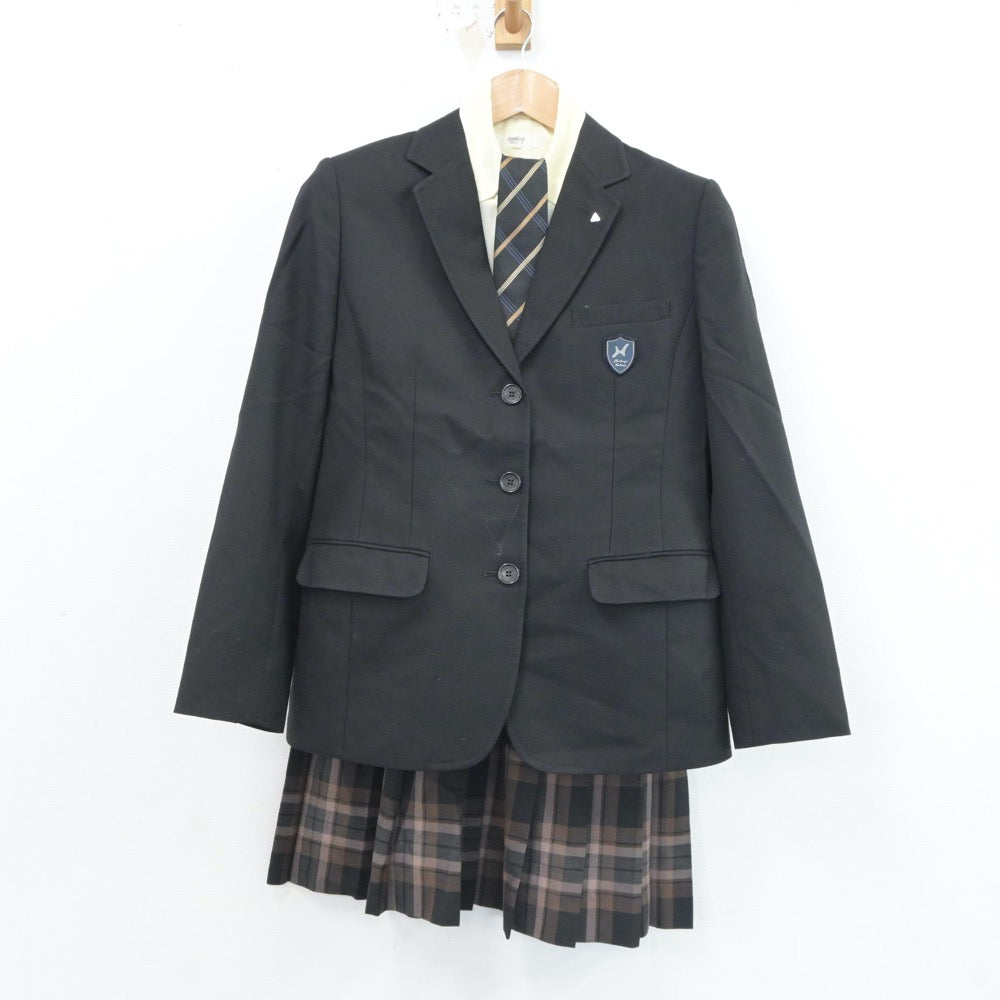 中古制服】東京都 八王子高等学校 女子制服 5点(ブレザー 中古制服】東京都 八王子高等学校 女子制服 5点(ブレザー