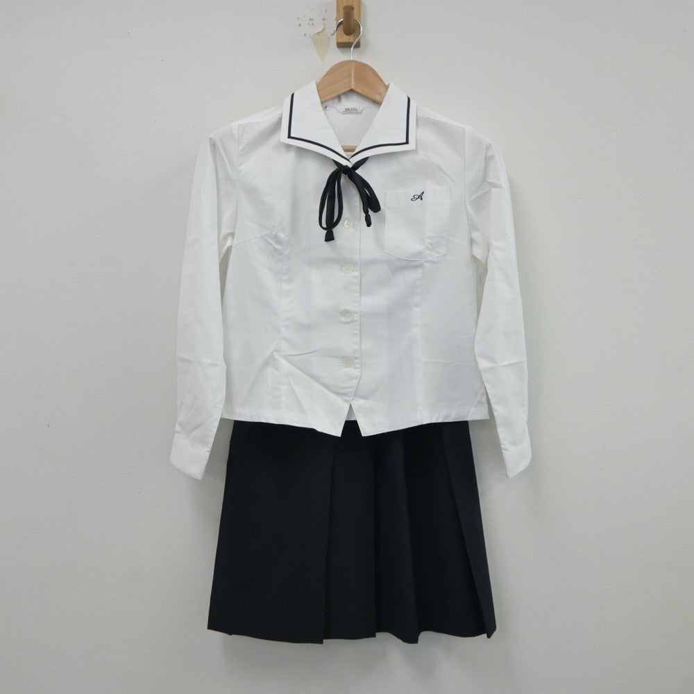 中古制服】山口県 山口県立厚狭高等学校 女子制服 5点（セーラー服・ニットベスト・スカート）sf017776【リサイクル学生服】 | 中古制服 通販パレイド