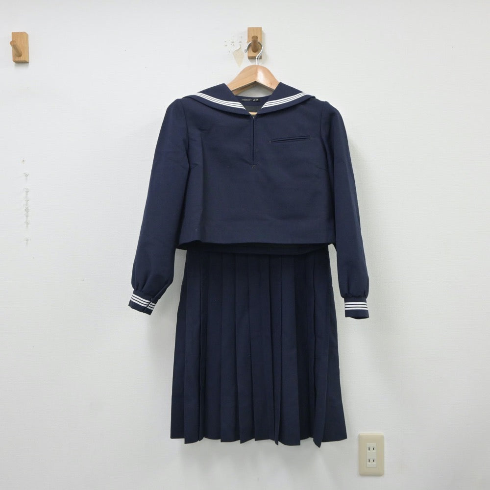 中古制服】福岡県 修猷館高等学校 女子制服 2点（セーラー服・ジャンパースカート）sf018120【リサイクル学生服】 | 中古制服通販パレイド