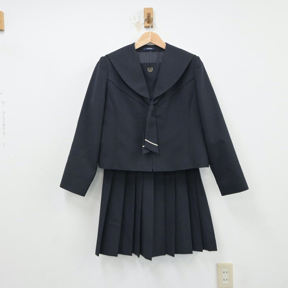 中古制服】青森県 新城中学校 女子制服 3点（セーラー服・スカート）sf018247【リサイクル学生服】 | 中古制服通販パレイド