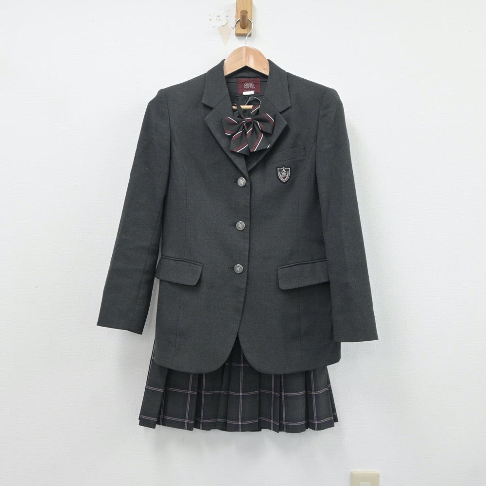 中古制服】東京都 小平高等学校 女子制服 4点（ブレザー