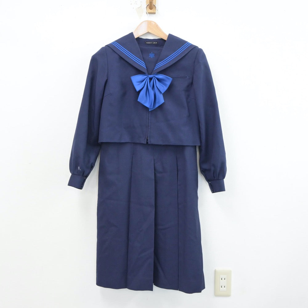 中古制服】福岡県 福岡県立香住丘高等学校 女子制服 3点（セーラー服・ジャンパースカート）sf018413【リサイクル学生服】 | 中古制服通販パレイド