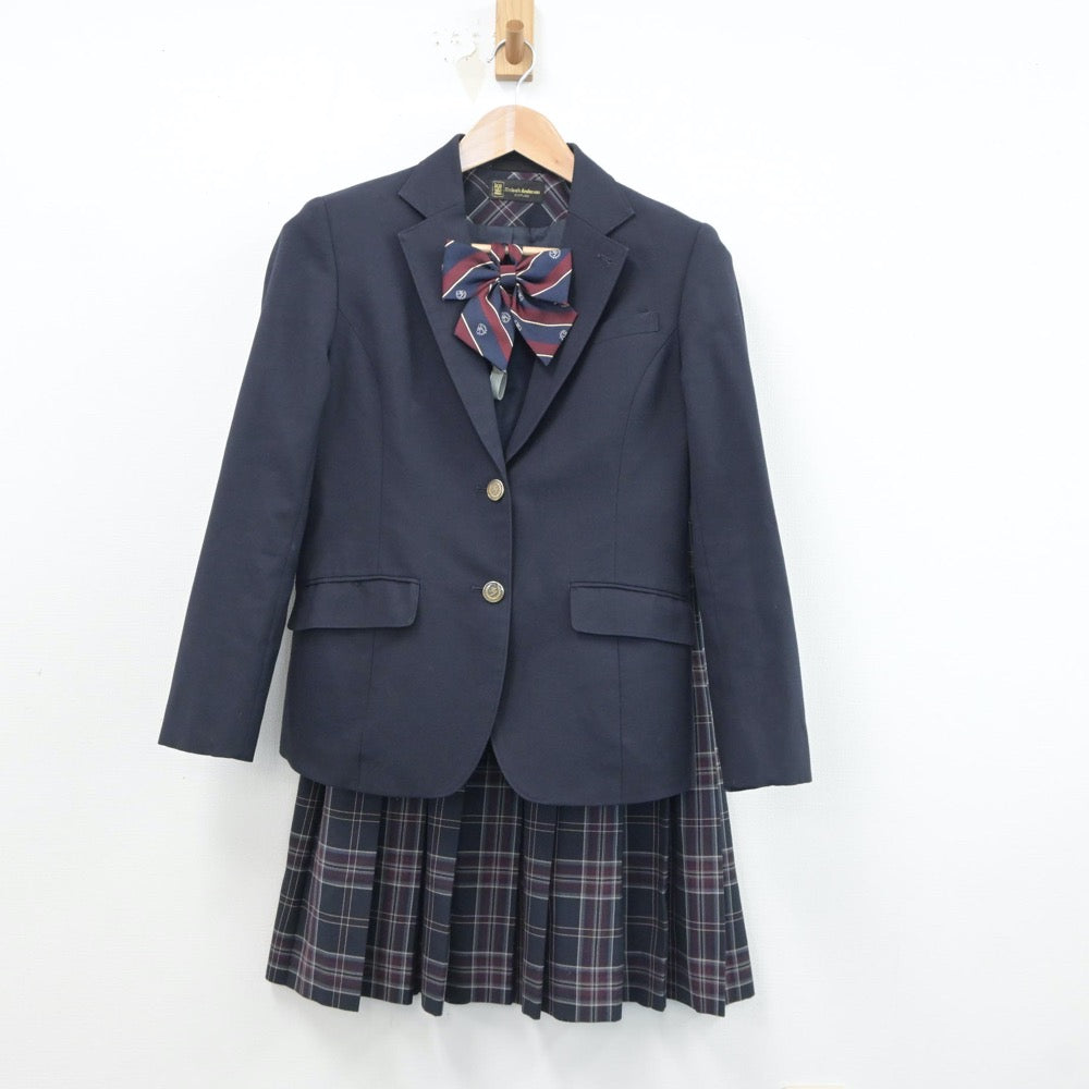 中古制服】滋賀県 国際情報高等学校 女子制服 3点（ブレザー・スカート）sf018527【リサイクル学生服】 | 中古制服通販パレイド