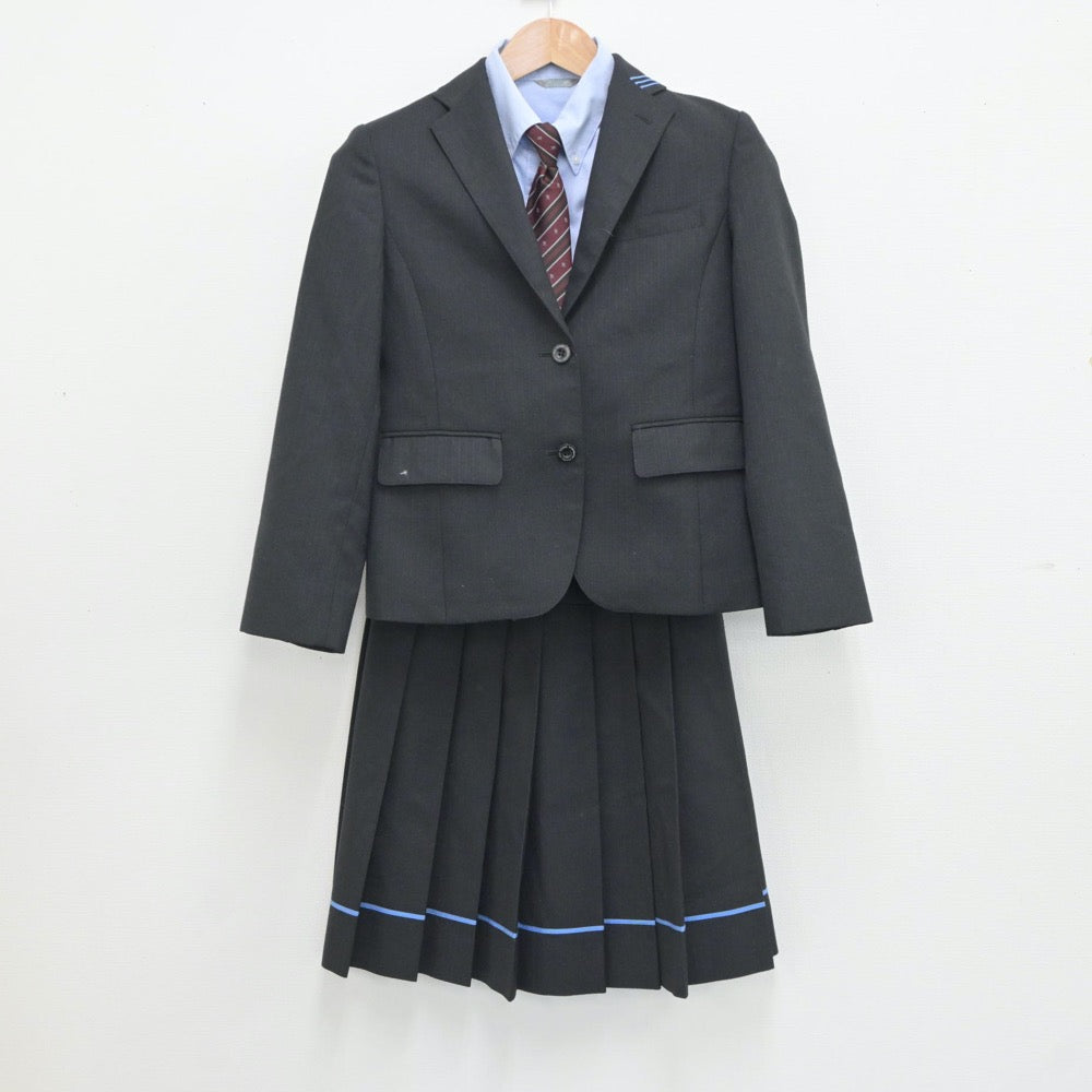 中古制服】静岡県 浜松湖北高等学校 女子制服 5点（ブレザー・シャツ・ニット・スカート）sf018544【リサイクル学生服】 | 中古制服通販パレイド