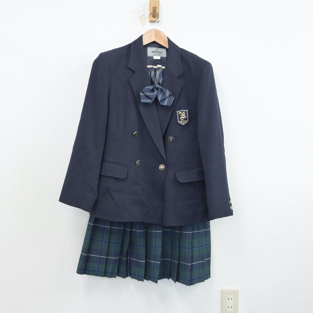 中古制服】東京都 共栄学園中学高等学校 女子制服 3点（ブレザー