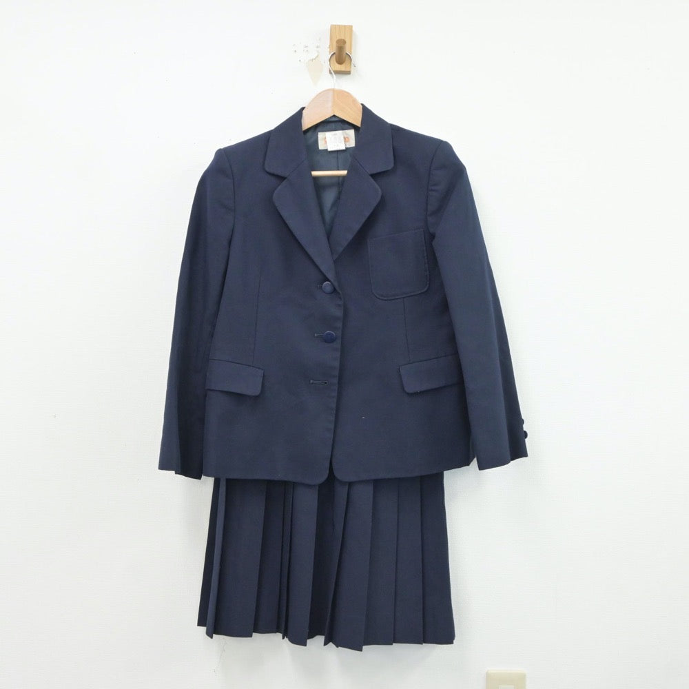 中古制服】埼玉県 さいたま市立植水中学校 女子制服 3点（ブレザー