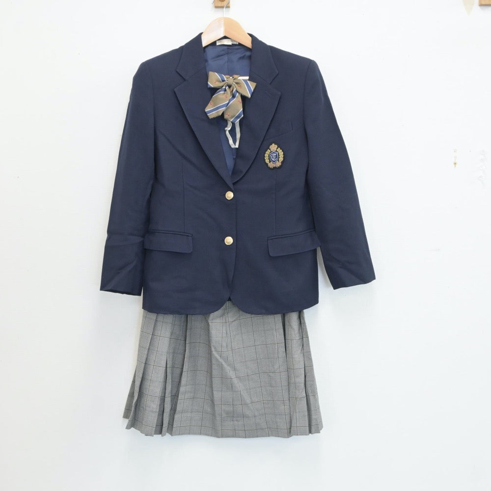 中古制服】大阪府 大阪府立登美丘高等学校 女子制服 5点（ブレザー・スカート・スカート）sf018980【リサイクル学生服】 | 中古制服通販パレイド