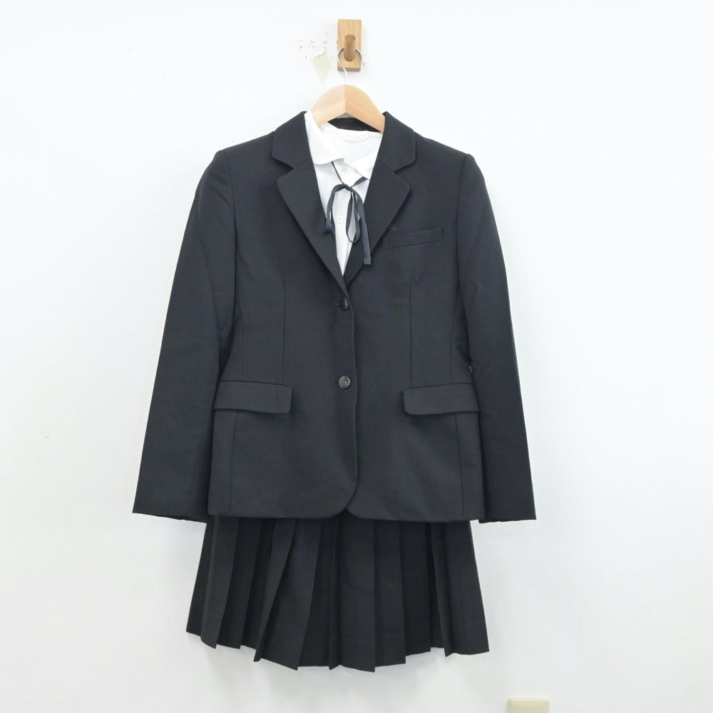 【中古】群馬県 群馬県立太田女子高等学校 女子制服 4点（ブレザー・シャツ・スカート）sf019083