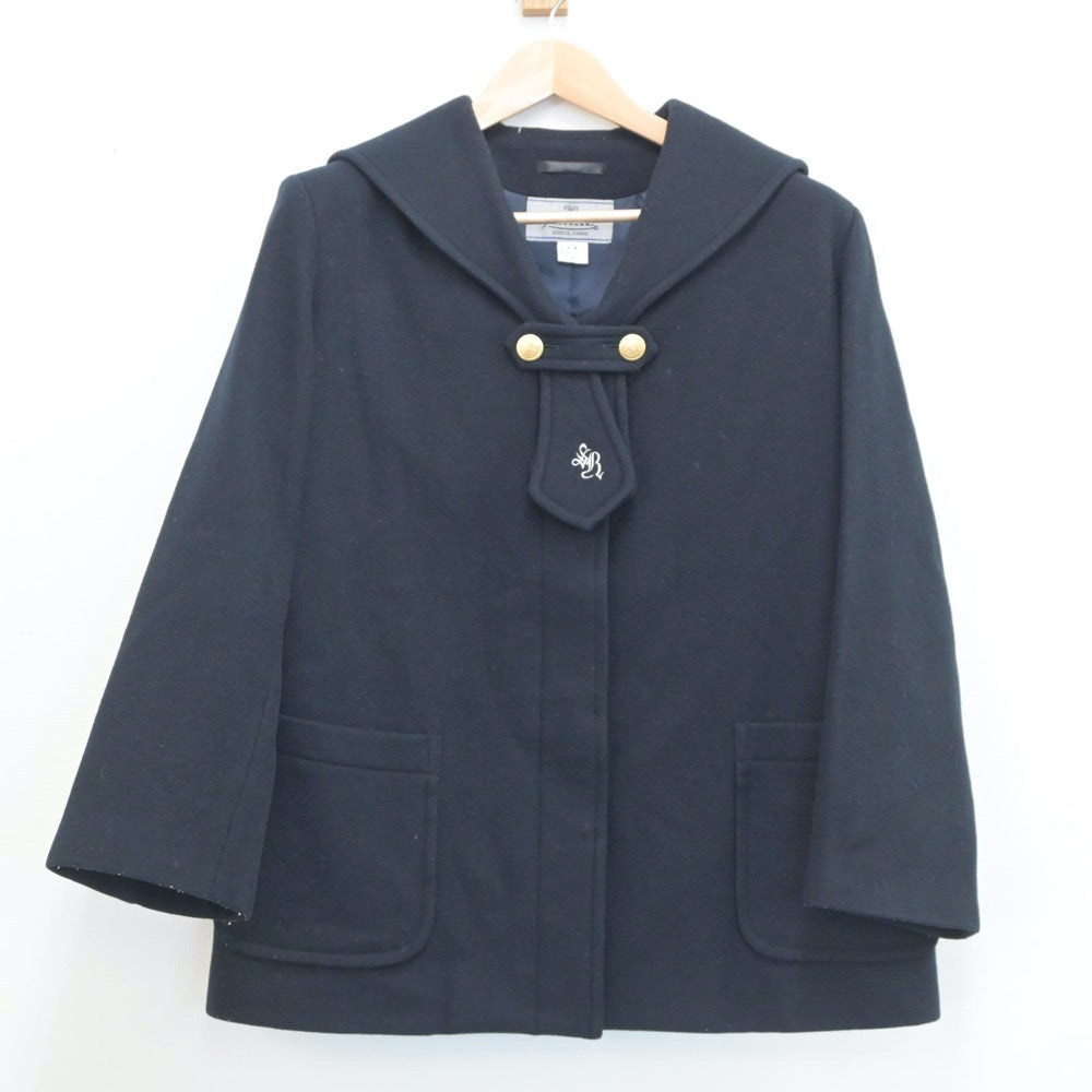 【中古】愛知県 聖霊中学校 女子制服 1点（コート）sf019316