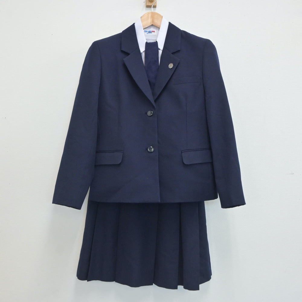 中古制服】埼玉県 星野高等学校 女子制服 6点（ブレザー・シャツ