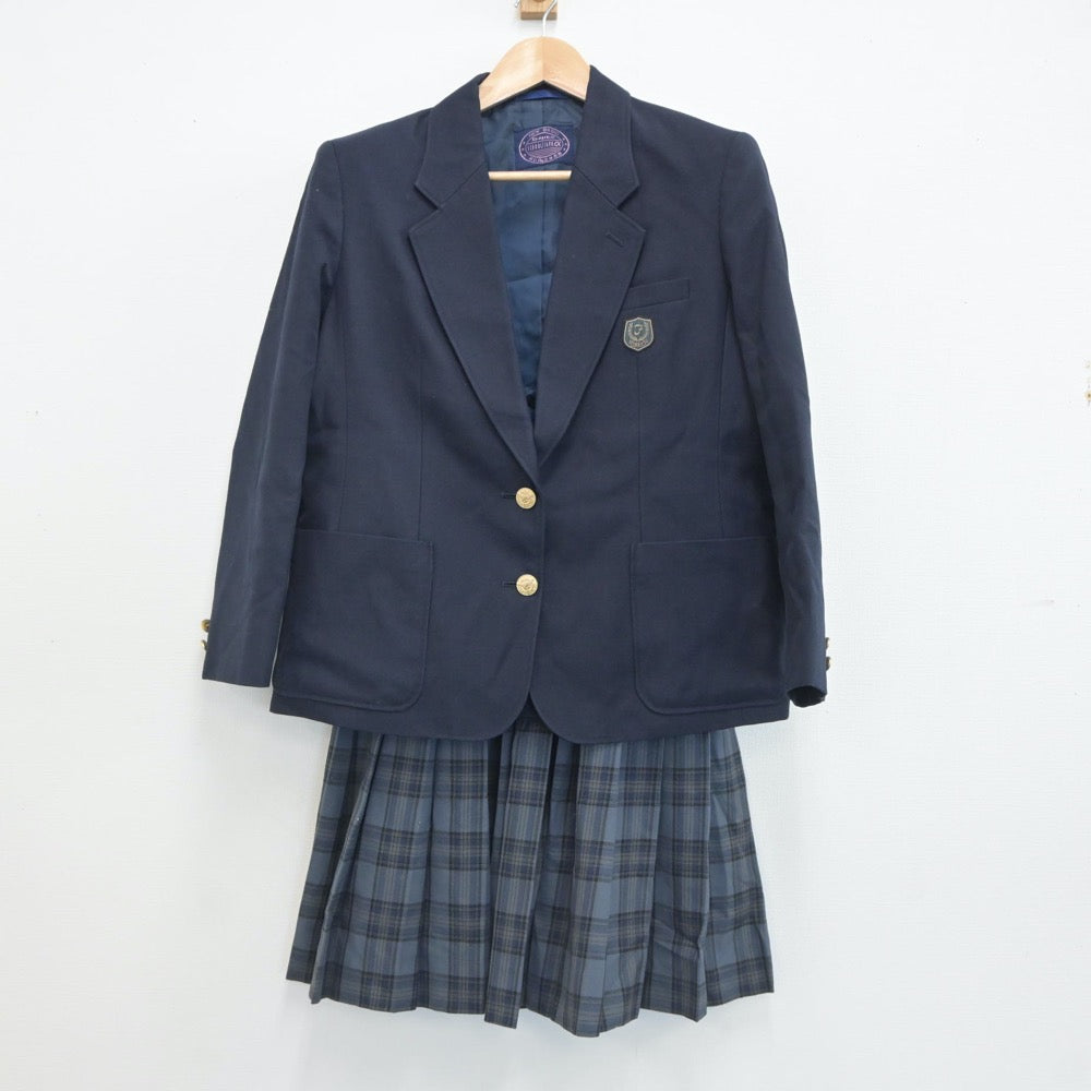 人気の贈り物が 中古制服】大阪府 福井高等学校 女子制服 4点（ブレザー セキュリティ・セーフティ