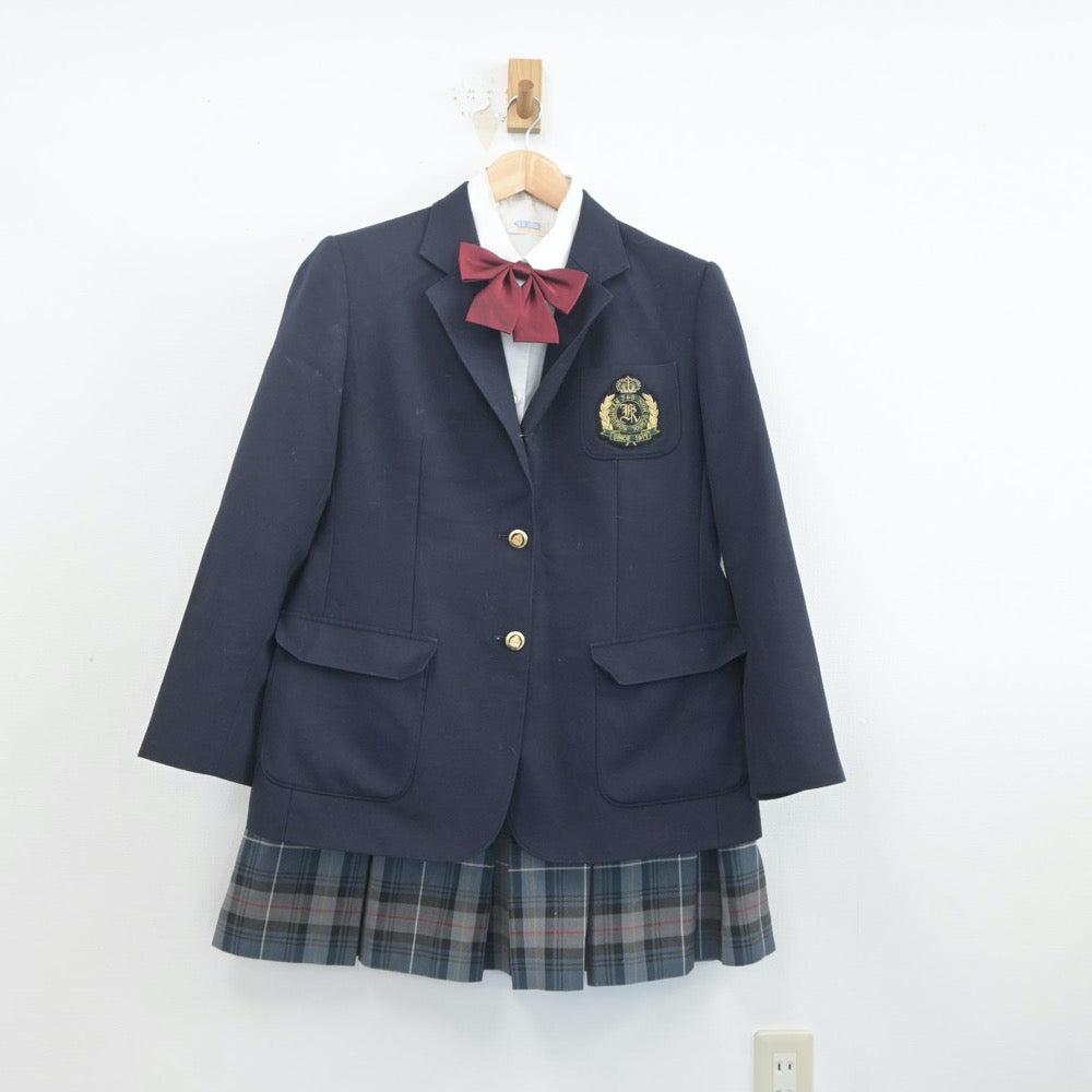 中古制服】東京都 国士舘高等学校 女子制服 4点（ブレザー・シャツ・スカート）sf019732【リサイクル学生服】 | 中古制服通販パレイド