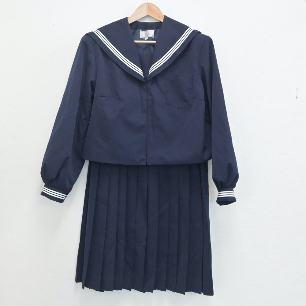 中古制服】青森県 青森市立甲田中学校 女子制服 2点（セーラー服・スカート）sf019830【リサイクル学生服】 | 中古制服通販パレイド