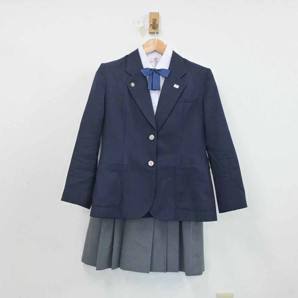 中古制服】福岡県 有明工業高等専門学校 女子制服 5点（ブレザー・ニット・シャツ・スカート）sf019991【リサイクル学生服】 |  中古制服通販パレイド