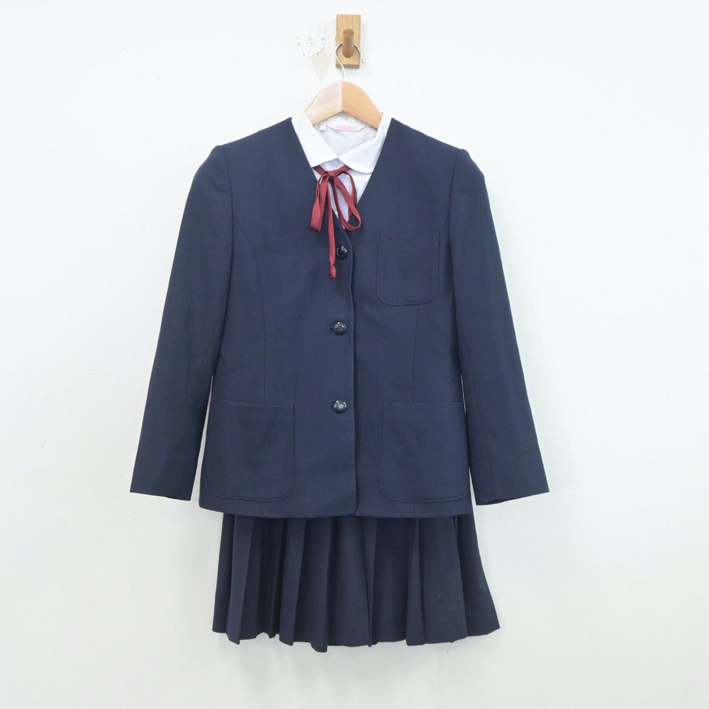 中古制服】奈良県 生駒市立大瀬中学校 女子制服 5点（ブレザー・ベスト・シャツ・スカート）sf020012【リサイクル学生服】 | 中古制服通販パレイド