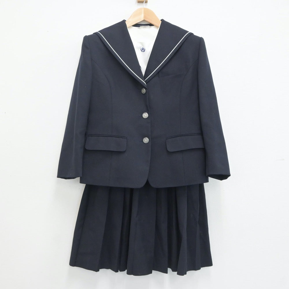 中古制服】栃木県 烏山高等学校 女子制服 4点（ブレザー・シャツ 