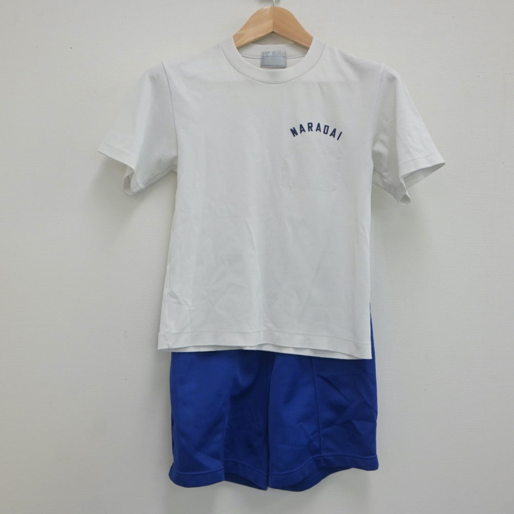 中古制服】千葉県 習志野台中学校 女子制服 2点（体操服 上