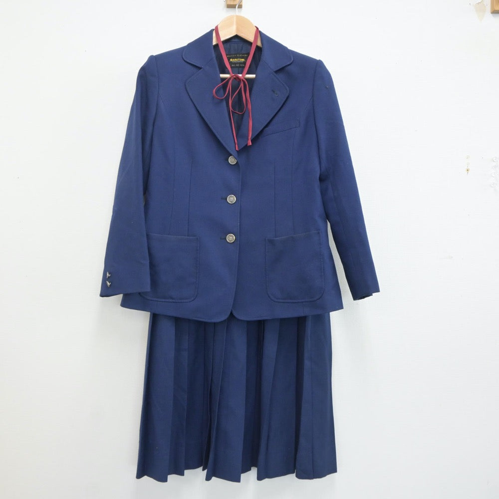 【中古】千葉県 御滝中学校 女子制服 3点（ブレザー・スカート）sf020181