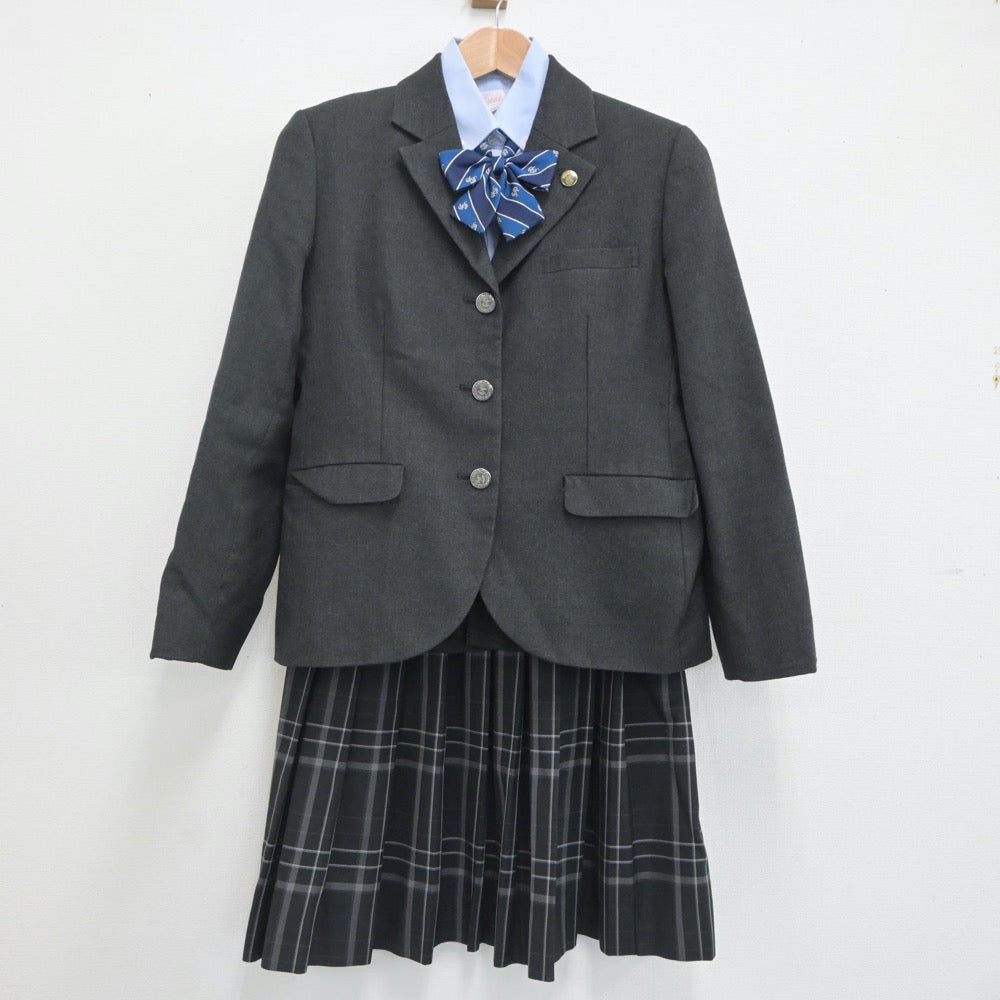 女子制服　5点（ブレザー・シャツ・スカート）sf020227【リサイクル学生服】　中古制服】大阪府　大阪商業大学高等学校　中古制服通販パレイド