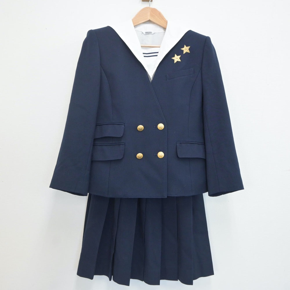 中古制服】岡山県 就実高等学校 女子制服 4点（ブレザー・シャツ・ベスト・スカート）sf020379【リサイクル学生服】 | 中古制服通販パレイド