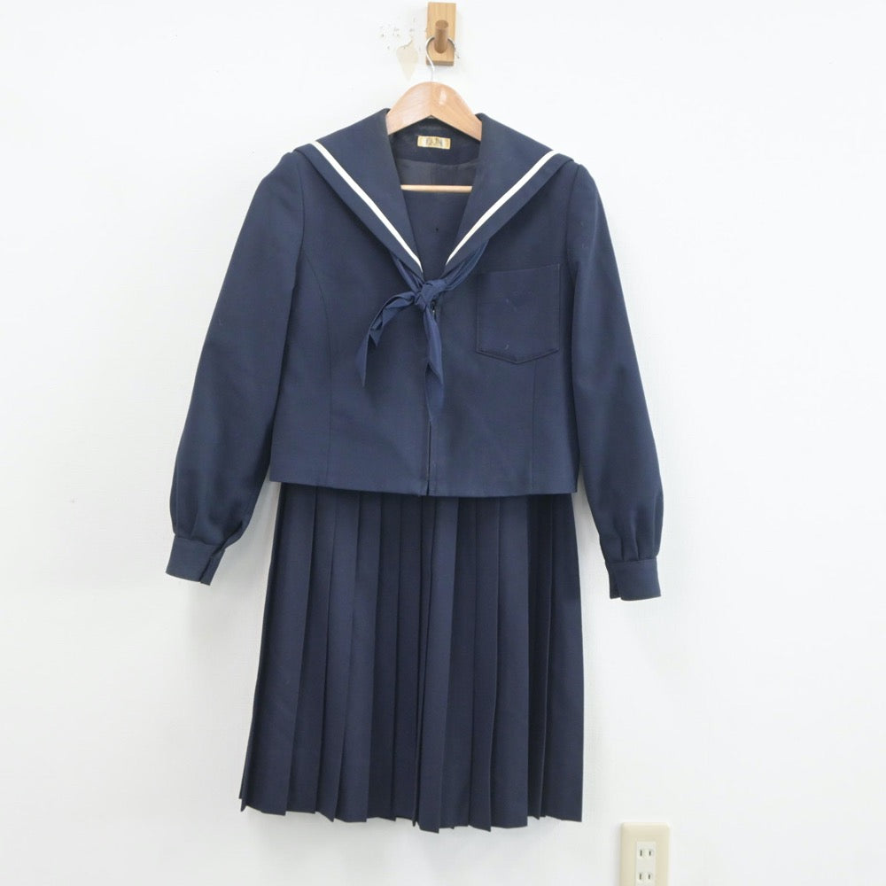 中古制服】愛知県 津島市立天王中学校 女子制服 4点（セーラー服・スカート）sf020451【リサイクル学生服】 | 中古制服通販パレイド